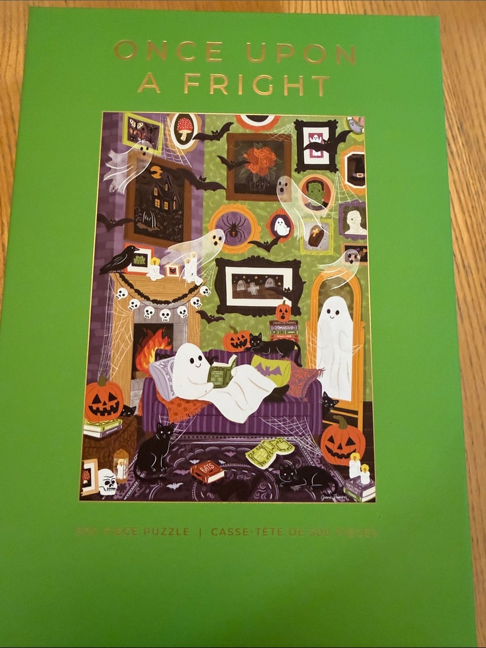 Puzzle by Hobbry. 500ct. Once Upon a Fright